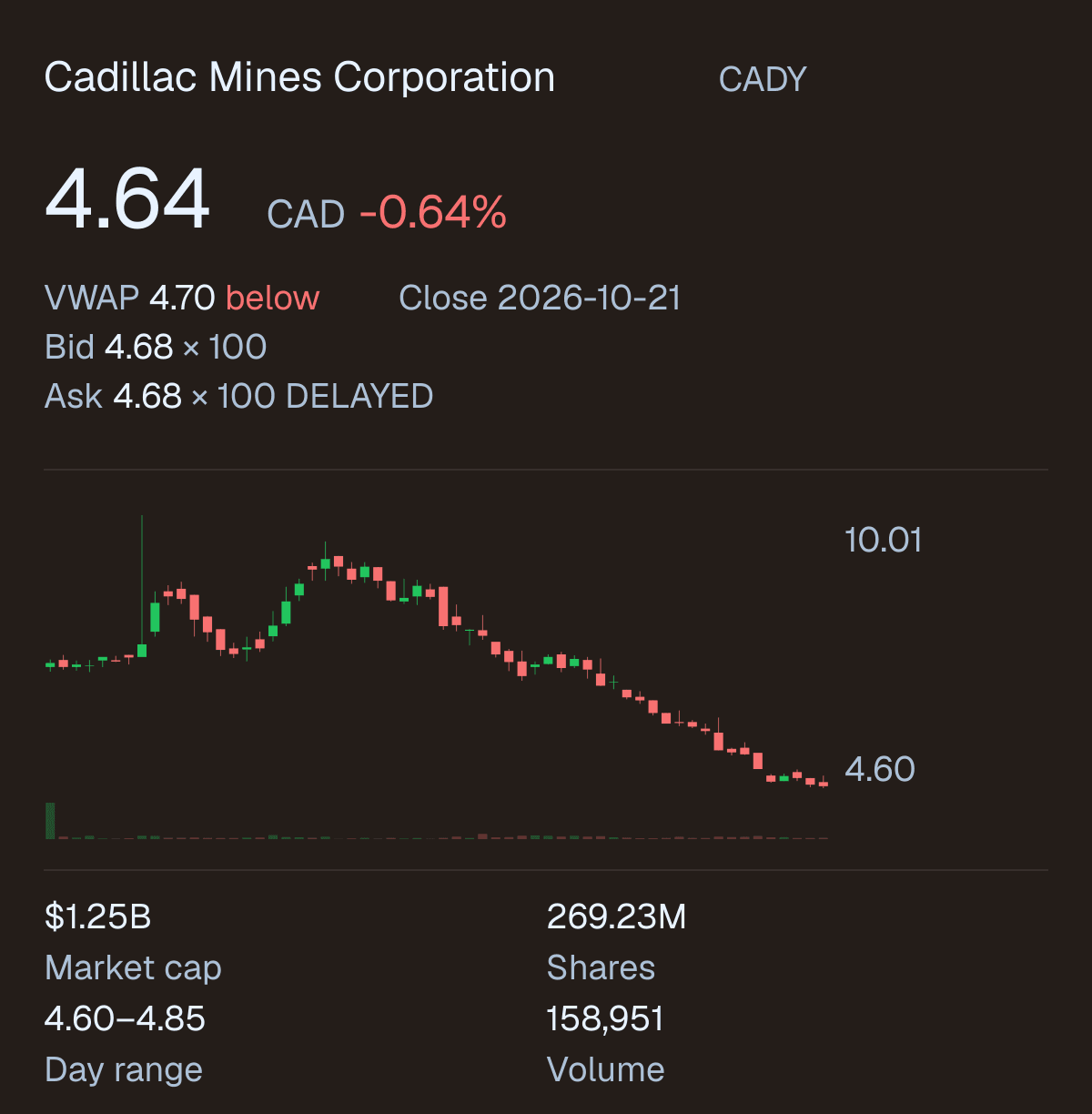 CADY company snapshot
